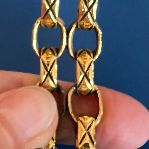 Chanel Vintage Cuff Double Row Bracelet - Picture 3 of 6